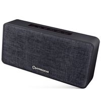HyperGear FABRIX Wireless Speaker, Bluetooth 4.1, HD Stereo Sound and Precision Bass, Powerful 10W Output With Built-in FM Radio and Hands-free Speakerphone Function (Black)