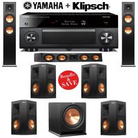 Klipsch RP-250F Reference Premiere 7.1 Home Theater System with Yamaha RX-A1060BL AVENTAGE 7.2-Ch Network A/V Receiver