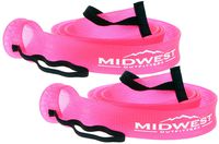 Midwest Outfitters Rod Socks Fishing Rod Sleeve Cover -2Pack- Rod Sock Fishing Pole Covers for Spinning Baitcaster and Youth Fishing Pole Sizes - Rod Cover Comes in Multiple Sizes and Colors