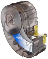 Brady X-124-490 Labxpert 0.5" Width x 1.65" Height, B-490 Polyester, Matte FinishBlack on WhiteLabel (225 per cartridge)