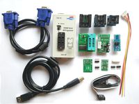 SETCTOP RT809F programmer + 8 Adapters + IC clip clamp +1.8V adapter VGA LCD programmer ICSP board 24 25 93 serise IC