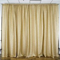 Efavormart 20ft x 10ft Champagne Spandex Party Wedding Backdrop Photography Background Photo Booth Backdrop Studio Background