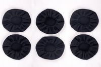 Pack of 6 Cloth Ear Cover for Pilot Aviation Headset