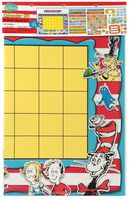 Eureka Classroom Supplies Back to School Dr. Seuss Teacher Calendar Bulletin Board Set, 122 pcs