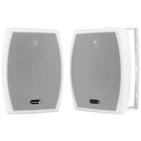 Dayton Audio IO655WT 6-1/2" 2-Way 70V Indoor/Outdoor Speaker Pair White