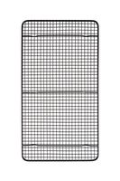 Mrs. Anderson's Baking 43195 Professional Baking and Cooling Rack, 10-Inches x 18-Inches, Non-Stick