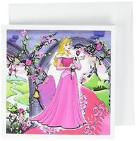 3dRose Beautiful Princess - Greeting Cards, 6 x 6 inches, set of 6 (gc_1299_1)