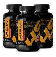 Heart Health Supplements - Blood Sugar Support - Extra Strength Formula - Bitter Melon Extract Capsules - 3 Bottles 180 Capsules
