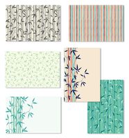 Blank Greeting Cards, 4x6 Blank Note Cards, Blank Greeting Cards Assortment Bulk, Blank Note Cards with Envelopes, All Occasion Blank Greeting Cards, Blank Bamboo Note Cards - 4 x 6 Inches, 36 Pack