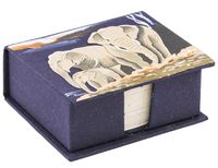 Mr. Ellie Pooh Hand Painted Poo Paper Elephant Note Box with Recycled Note Paper