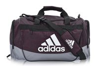adidas Defender III Duffel Medium, Burgundy Jersey/Black/Grey, One Size