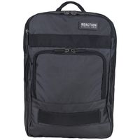 Kenneth Cole Reaction Polyester Dual Compartment 15" Laptop Business Backpack with Techni-Cole RFID, Pindot, One Size