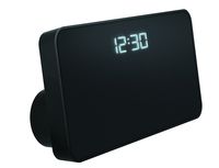 Sharper Image SBT3001BK Bluetooth Speaker,USB Charging for Phones and Alarm Clock (Black)