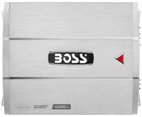 BOSS Audio Systems CHD4000 CHAOS 4000-Watt Monoblock, Class D 1 to 8 Ohm Stable Monoblock Amplifier with Remote Subwoofer Level Control