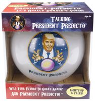 President Predicto - Donald Trump Fortune Teller Ball - The Greatest Way to Discover Your Future - Ask a YES or NO Question & Trump Speaks the Answer - Like a Next Generation Magic 8 Ball - Funny Gift