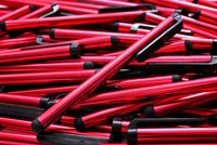 100pcs Smart Phone/Smart Tablet Red Stylus Pen