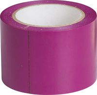 Brady 102831,  3"X108' Purple Vinyl Marking Tape, 3" Width, Purple (1 per Order)