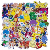 Roberly Stickers 100pcs Waterproof Vinyl Stickers Water Bottles Laptop Stickers Cars Motorbikes Bicycle Cartoon Skateboard Luggage Phone Ipad Graffiti Decals