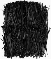 APTronix 1000 Premium Heavy Duty Zip Ties | Black Nylon Cable Ties | XGS Wire Ties by Aptronix (4 Inch, Black)