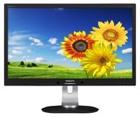 Philips - 23"IPS LED Monitor; resolution1920 x 1080 @ 60Hz; contrast 1,000:1; Built-in Speakers; USB 2.0 x 1, USB 3.0 x 2.