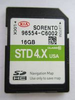 C6002 2015 2016 KIA SORENTO Navigation MAP Sd Card ,GPS UPDATE , U.S.A OEM PART # 96554-C6002 16GB STD4.X OEM PART