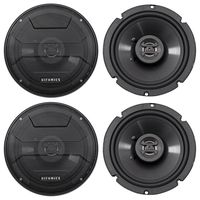 (4) Hifonics ZS65CXS 6.5" 1200 Watt Shallow Mount Car Stereo Speakers