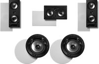 Polk Surround System1 Pair of 265ls, One 255cls In-wall Front, Pair of 80F/Xls
