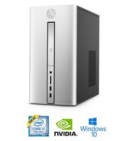 HP Pavilion 570-p047c Intel Core i7-7700, 16GB, 2TB HDD, NVIDIA 2GB, Win 10 PC (Certified Refurbished)