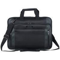 Kenneth Cole Reaction Checkpoint-Friendly 17.3" Laptop & Tablet Business Case Bag, Black
