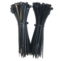 4 Inch Zip Ties 200 Pack, Black 18 Pound Tensile Strength with UV Resistant Nylon for All Your Electrical, Cable, Wire and DIY Tie Wrap Needs by Southern 94 (4 inch, Black, 200 Count)