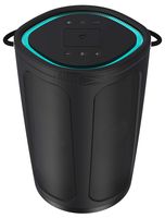 Altec Lansing IMW899-Blk Soundbucket XL Rugged Portable Waterproof Snowproof Wireless Bluetooth Speaker with Built - in QI Wireless Charging, Illuminating Led Lights, Black