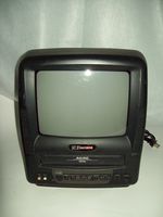 Emerson EWC0903 TV VCR Combo 9 Inch AC / DC Compatible (13.2vdc) Portable Combination