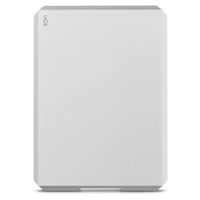 LaCie Mobile Drive 2TB External Hard Drive HDD - Moon Silver USB-C USB 3.0, for Mac and PC Computer Desktop Workstation Laptop (STHG2000400)