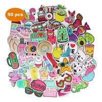 Waterproof Cute Vinyl Stickers Pack for Water Bottle Laptop for Teen Girls