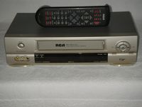 RCA Accu Search 4 Head Hi-Fi Stereo VCR,Model VR633HF, Remote control.