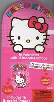 Hello Kitty 16 Valentines with 16 Bracelet Tattoos