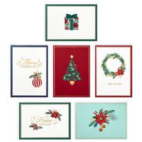 Hallmark Boxed Christmas Cards Assortment, Holiday Icons (48 Cards with Envelopes)