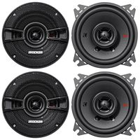 (4) Kicker 44KSC404 KSC404 4" 300 Watt 2-Way Car Stereo Speakers KSC40