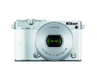 Nikon 1 J5 Mirrorless Digital Camera w/ 10-30mm PD-ZOOM Lens (White)