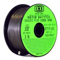 INETUB BA71TGS .030-Inch on 2-Pound Spool Carbon Steel Gasless Flux Cored Welding Wire