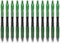 Pilot Gel Pen,Retractable/Refillable,Fine Point,Green (PIL31177)