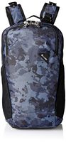 Pacsafe Vibe 20 Liter Anti Theft Travel Daypack - Fits 13 inch Laptop, Lightweight - With Lockable Zippers, Grey Camo