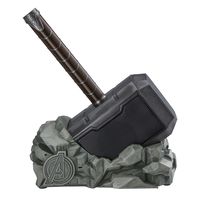 eKids Marvel Thor Hammer Wireless Bluetooth Speaker for All Smartphones and Tablets, Touch Sensitive Handle, Speaker Lights Up