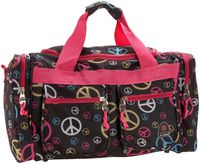 Rockland Duffel Bag, Peace, 19-Inch