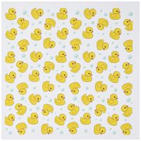 3dRose Set of 12 Greeting Cards, Cute Rubber Duck Pattern (gc_112951_2)