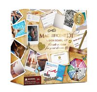 Magnificent101 Vision Board Kit - Create a Board of Your Ambitions with +60 Vision Board Supplies. Use The Power of Intention and Visualization to Achieve Your Dreams