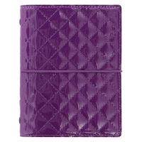 Filofax Pocket Domino Luxe Organiser - Purple