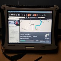 Panasonic Toughbook CF19 core i5 120GB SSD HDD 6GB MM Win 7 64bit GPS Off 2010