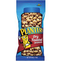Planters Dry Roasted Peanuts (6 oz Bag)