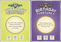 Quiplip Misfortune Birthday 6) Greeting Cards